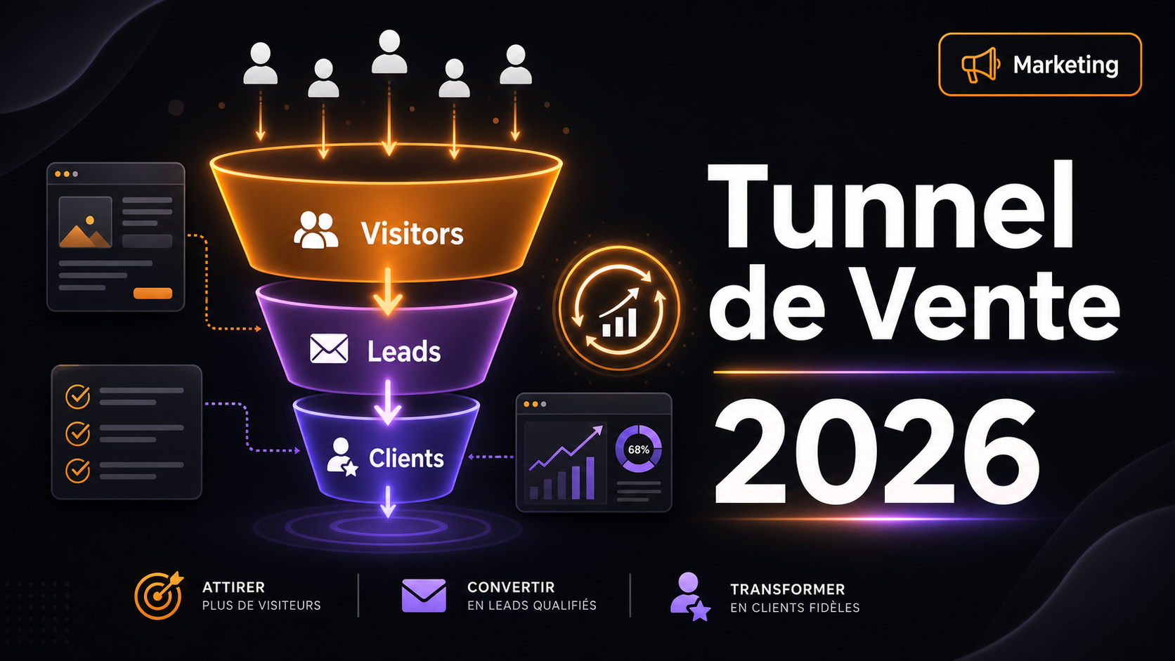 Créer un tunnel de vente efficace en 2026 : guide pas à pas